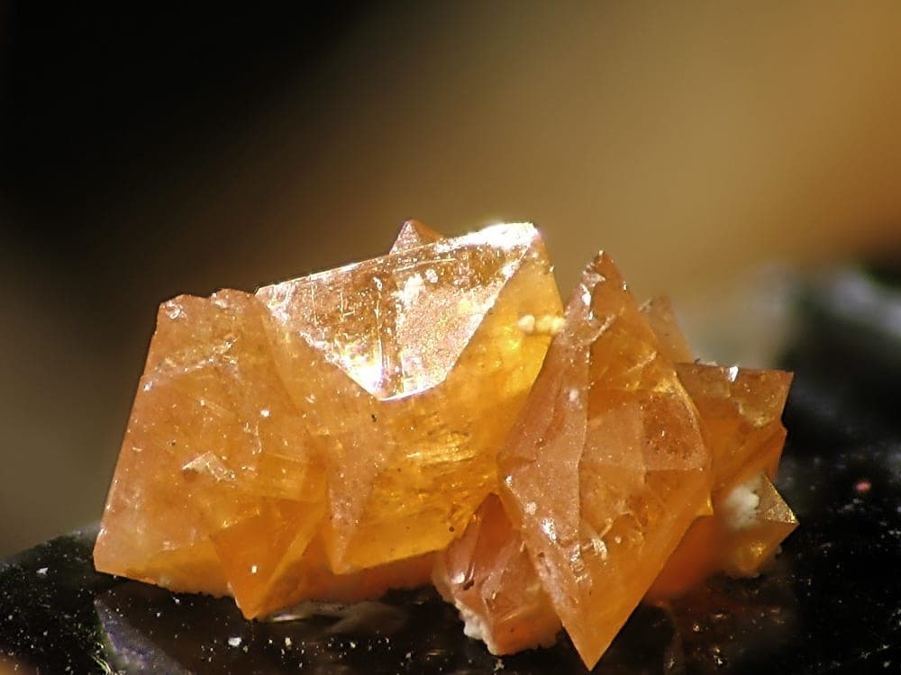 Xenotime crystals, a rare-earth phosphate mineral